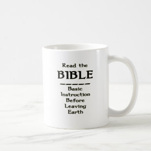 Mug Bible - instruction de base avant de laisser la