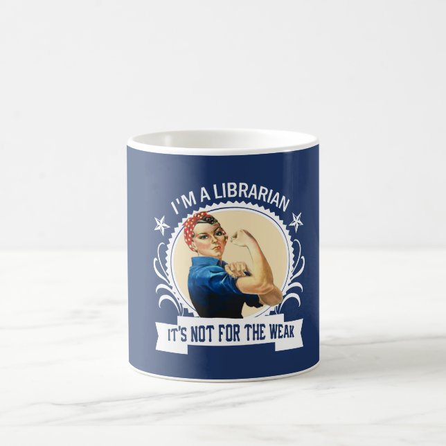 Mug Bibliothécaire - pas pour le faible (Centre)