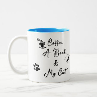 Mug bicolore 325 ml (bleu ciel)