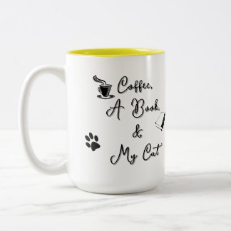Mug bicolore 450 ml (jaune)