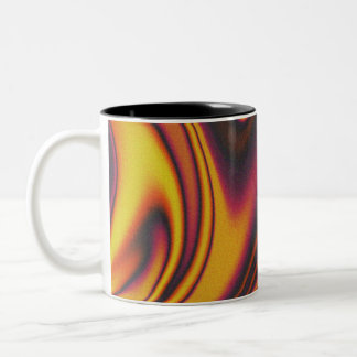 Mug bicolore, fluide et ondulé