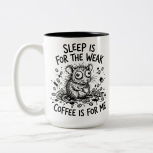 Mug Bicolore Souris des Champs Mignonne Délice Mat