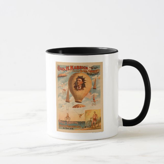 Mug Bicycle Parachute en plein air (Droite)