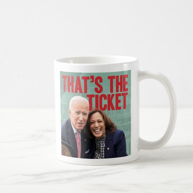 Mug Biden Harris, C'EST LA TAILLE DU BILLET (Droite)