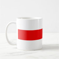Biélorussie : le symbole rouge white revolution f