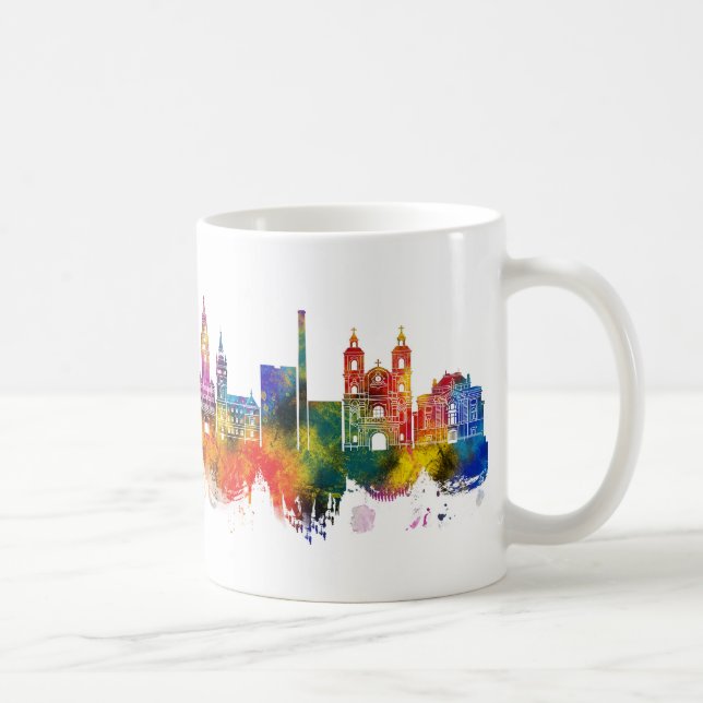 Mug Bielsko-Biala Poland Skyline (Droite)