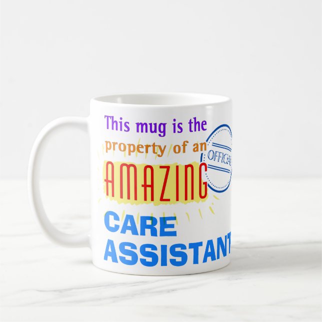 Mug Biens d'un assistant en soins Extraordinaires (Gauche)