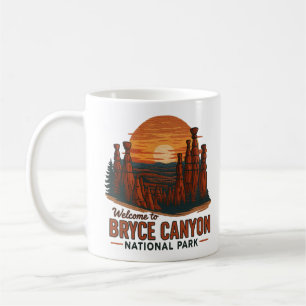 Mug Bienvenue à Embrodery Bryce Canyon National USA