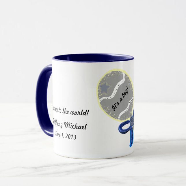 Mug Bienvenue à la PERSONNALISER mondiale (Devant gauche)