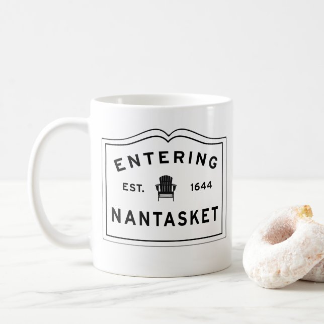Mug Bienvenue à Nantasket (Avec donut)