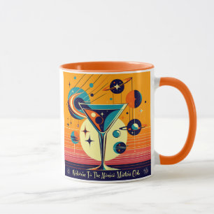 Mug Bienvenue dans le club Atomic Martini de l'ère spa