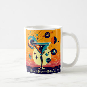 Mug Bienvenue dans le club Atomic Martini de l'ère spa