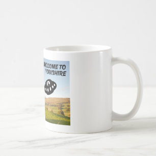 Mug Bienvenue dans le Yorkshire avec quelques visiteur