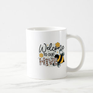 Mug Bienvenue dans notre jardin de fleurs de la ruche