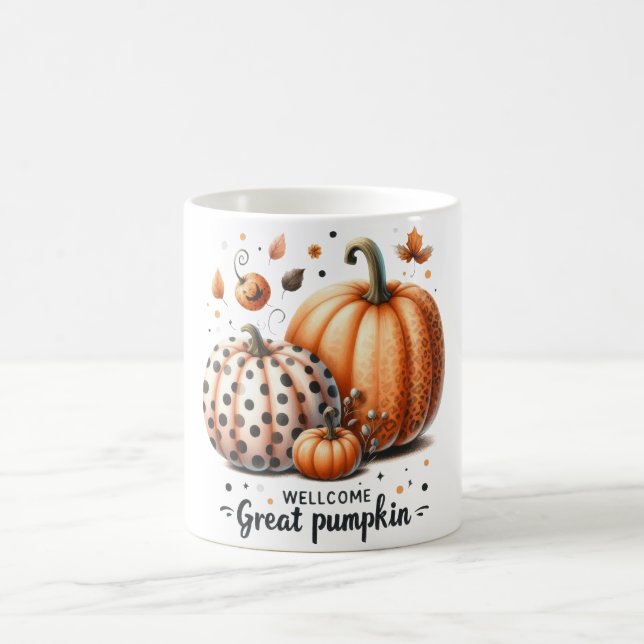 Mug Bienvenue grand Citrouille (Centre)