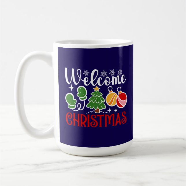 Mug Bienvenue Noël-63758 (Gauche)