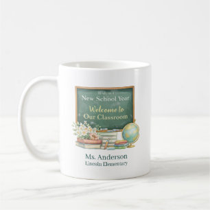 Mug Bienvenue Personnalisée dans Notre Classe Enseigna