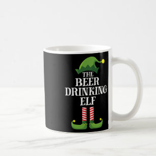 Mug Bière Boire Elf Correspondant Famille Groupe Noël