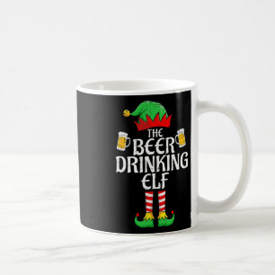 Mug Bière Boire Elf Correspondant Famille Groupe Noël