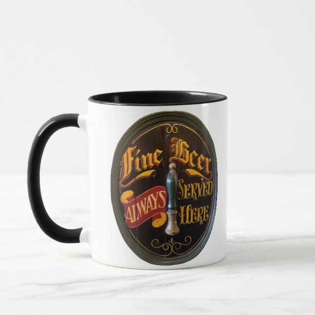 Mug Bière de pub traditionnelle Connexion (Gauche)