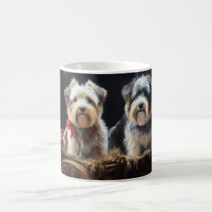 Mug Biewer Terrier enneigé Luge Décor Noël