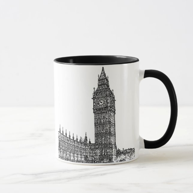 Mug ~ Big Ben de Londres (Droite)
