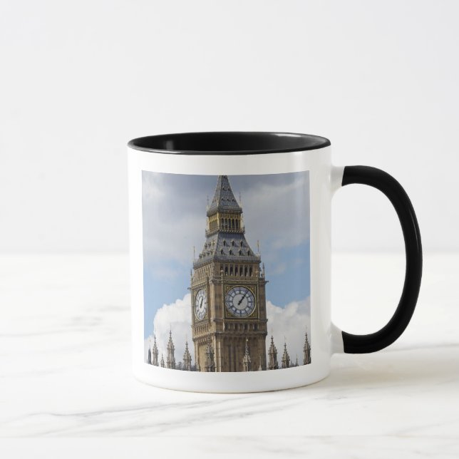 Mug Big Ben et Chambres du Parlement, Londres, (Droite)