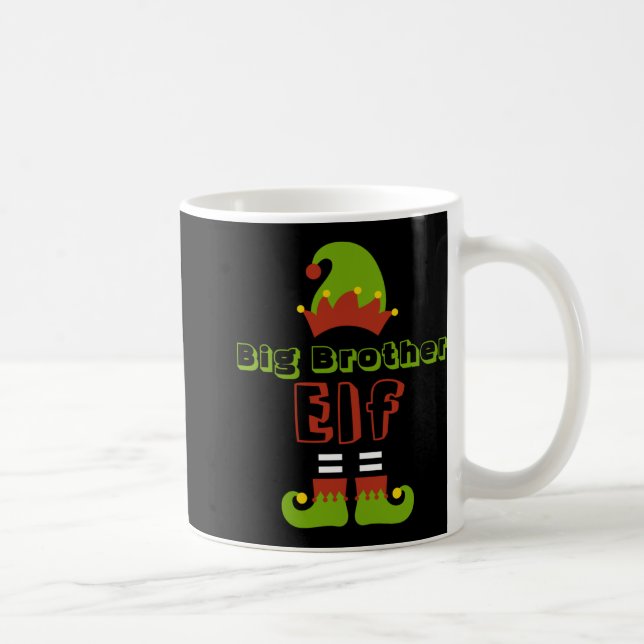 Mug Big Brother Elf Christmas Xmas Cute T Shirt  (Droite)