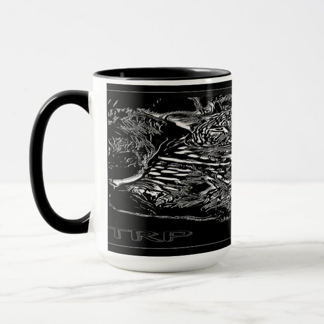 Mug Big Cat Models : Leopard Laze 01-02 (Gauche)