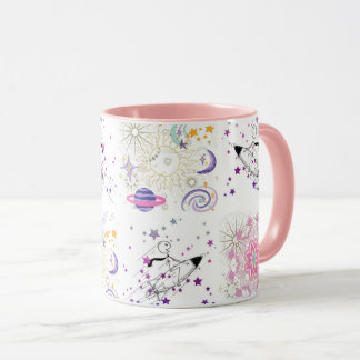 Mug Big Time et l'espace Mandala Patchwork Motif café