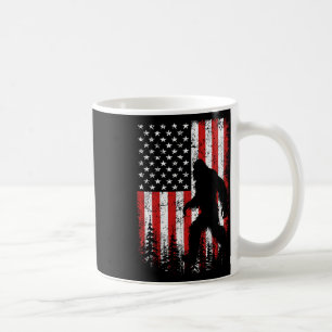 Mug Bigfoot 4 juillet Drapeau Américain Patriotique Ro
