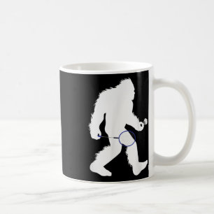 Mug Bigfoot Badminton Player Sasquatch Shuttle