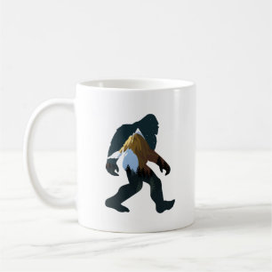 Mug Bigfoot de la forêt nocturne