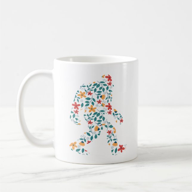 MUG BIGFOOT FLORAL (Gauche)