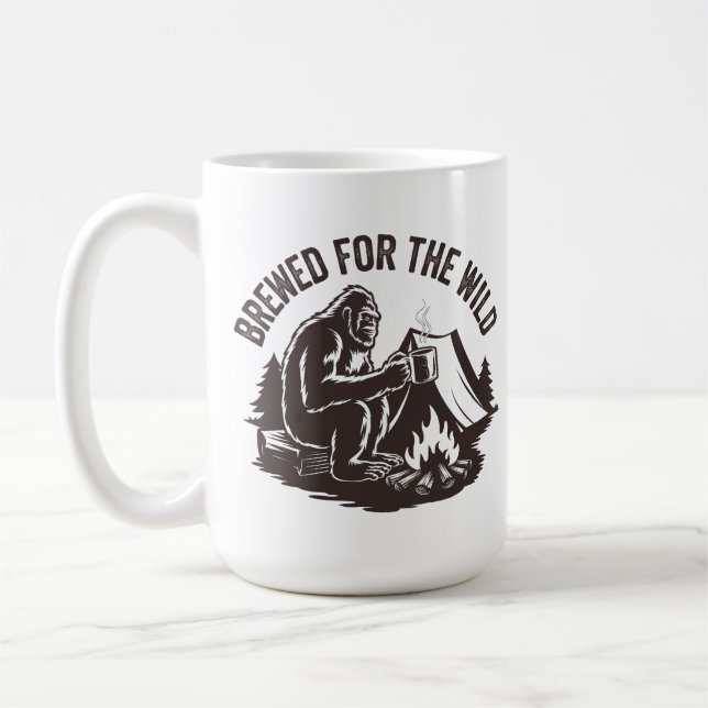 Mug Bigfoot’s Campfire Coffee – Brewed for the Wild (Gauche)