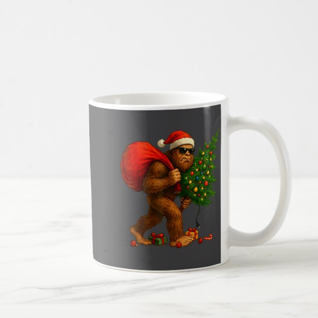 Mug Bigfoot Stealing Christmas Tree Lights Xmas Boys M (Droite)