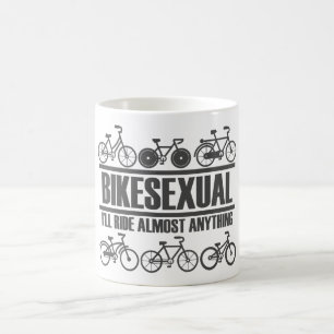 Mug Bikesexual - Bicyclette et vélo amusants