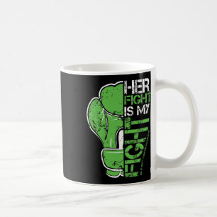 Mug Bile Duct Cancer Son combat est ma boîte de combat