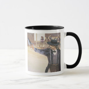 Mug "Bill sauvage" Hickok (1837-76) démontre sa marqu