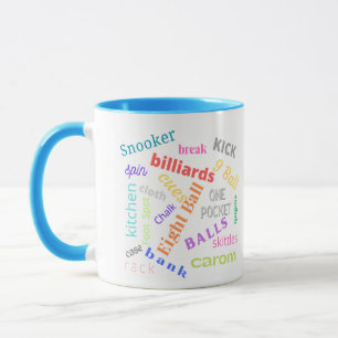 Mug Billard 2 toned mule