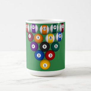 Mug Billard / Ballons de piscine : Musique personnalis