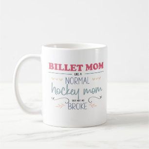 Mug Billet de hockey sur glace Maman drôle Dire/Citer