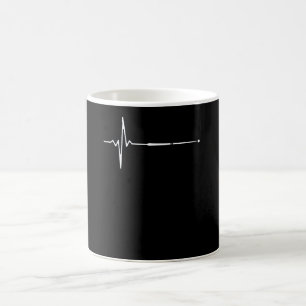 Mug Billiard Cue Heartbeat
