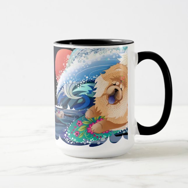 Mug BINDI CHOWABUNGA - Chow drinkware -choisir des sty (Droite)