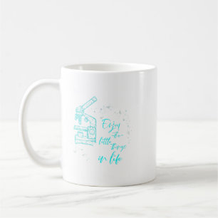 Mug Biologie Laboratoire Microscope Biologiste Cadeau 