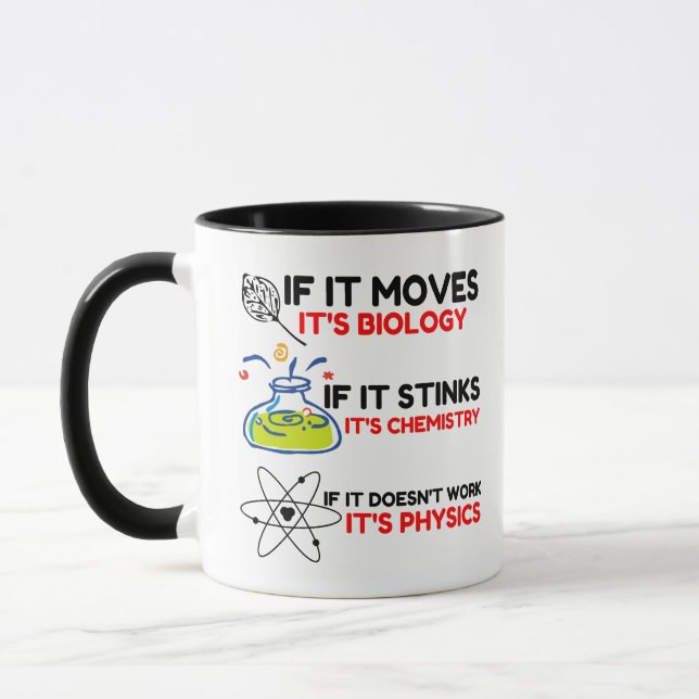 MUG BIOLOGIE SCIENTIFIQUE CHIMIE PHYSIQUE (Gauche)