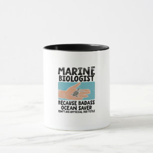 Mug Biologiste marin Biologie marine