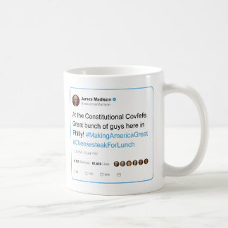 Mug Bips Covfefe constitutionnel de James Madison