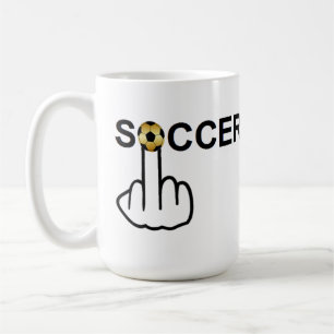 Mug Bird Flipping Soccer Flip Kaffeetasse