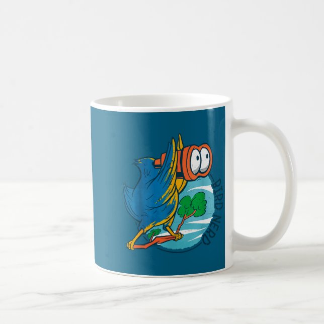Mug Bird Nerd Funny Bird Watching Birds Lover Ornithol (Droite)